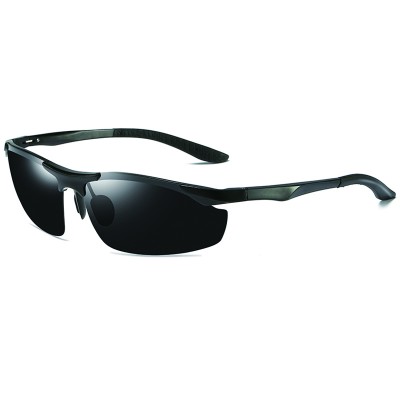 Al-Mg frame Top / high quality sunglasses Polarized lens sunglasses