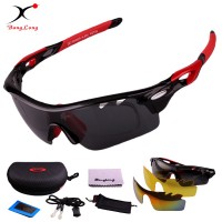 Hot Selling Outdoor Sports Sunglasses Polarized Fishing Driving Surfing Bicycle Cycling Sunglasses with interchangeable lenses