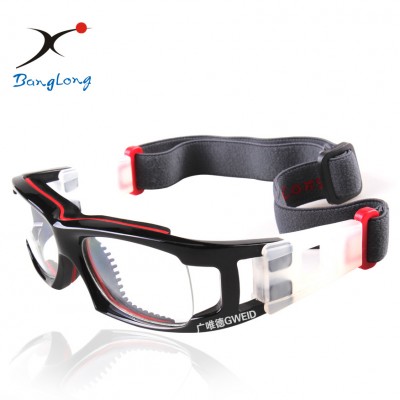 OEM basketball dribbling glasses myopia eye safety basketball glasses