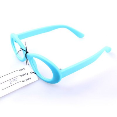 blue color kids plastic glasses with eco-friendly PP material