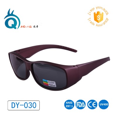 Custom fit over sunglasses polarized glasses uv400 that cover prescription glasses