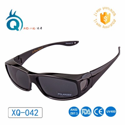 OEM Wear Over nearsighted glasses Outdoor sports Sunglasses Fit Over myopia Polarized Sun Eyewear Glasses